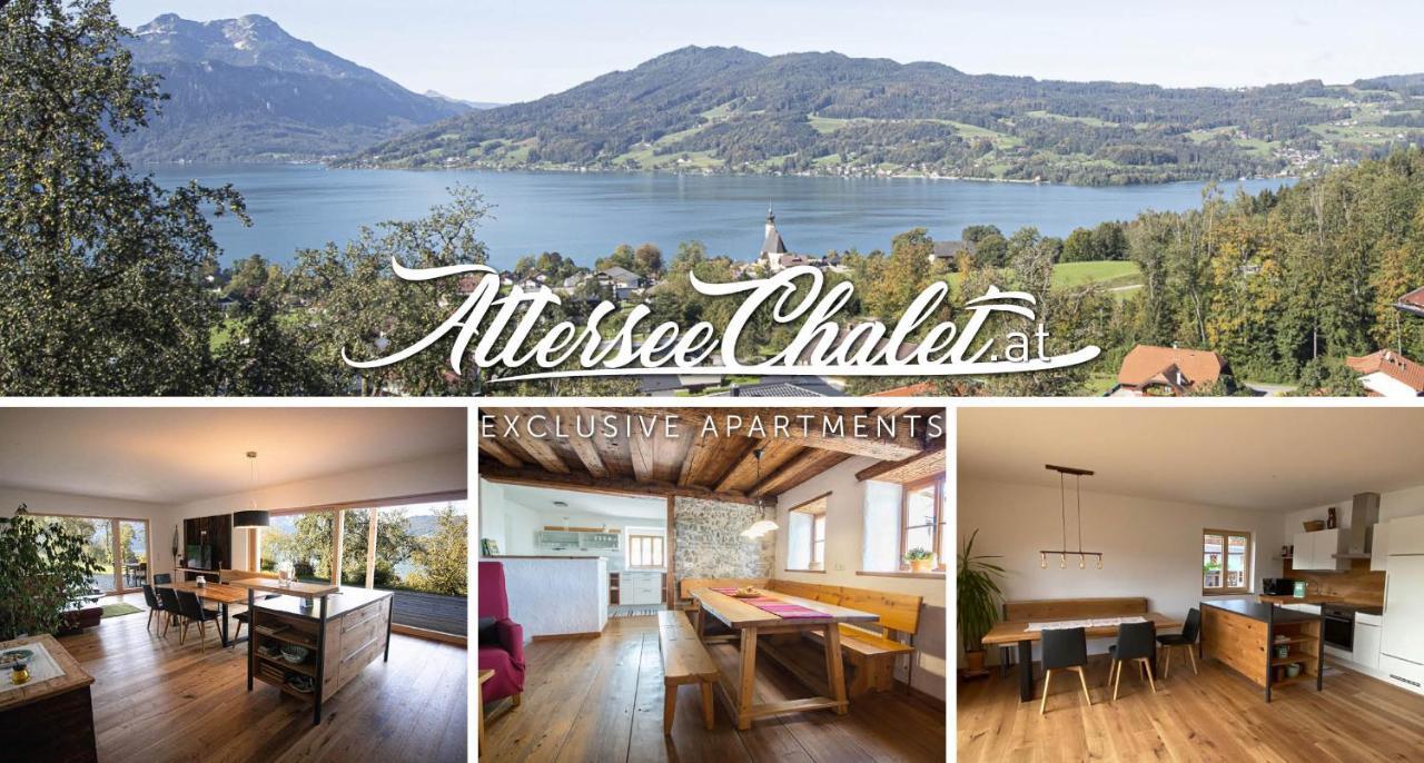 Attersee-Chalet Angermann Familie Spalt Steinbach am Attersee Esterno foto