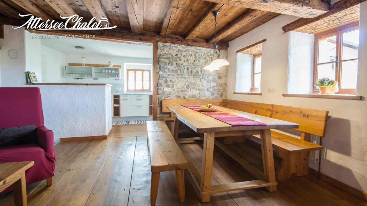 Attersee-Chalet Angermann Familie Spalt Steinbach am Attersee Esterno foto