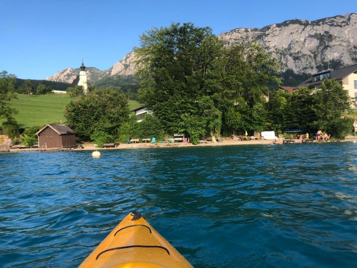 Attersee-Chalet Angermann Familie Spalt Steinbach am Attersee Esterno foto