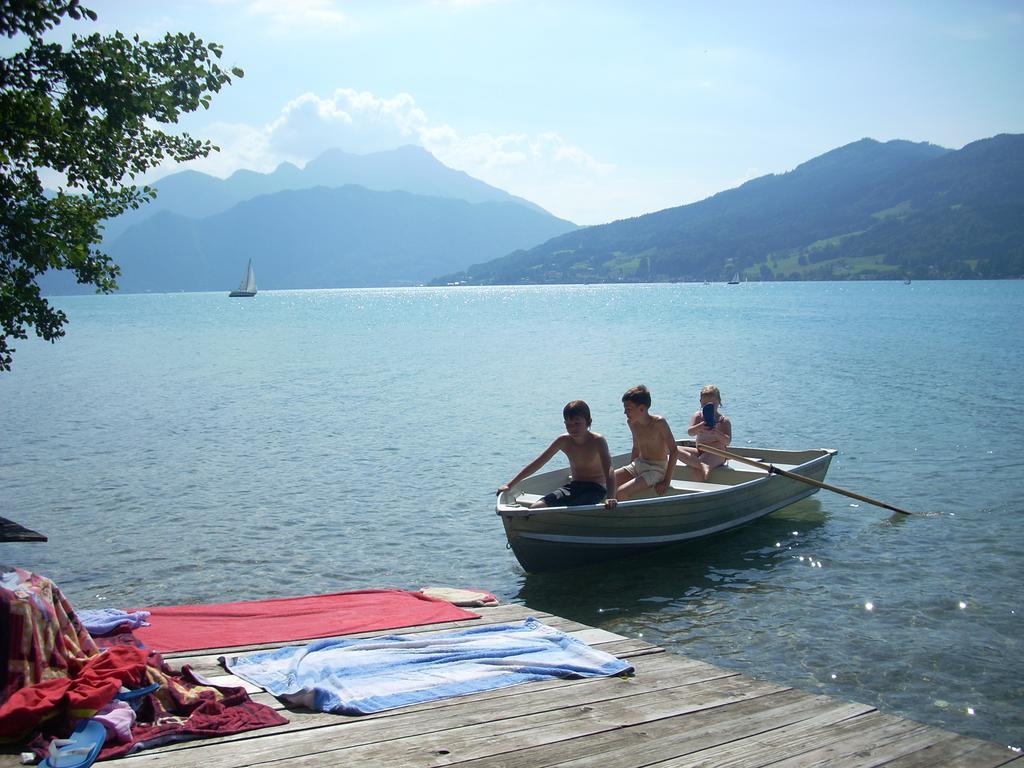 Attersee-Chalet Angermann Familie Spalt Steinbach am Attersee Esterno foto